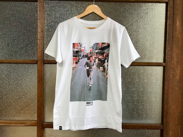 DEDICATED STOCKHOLM ROCKY RUN TEE (WHITE)