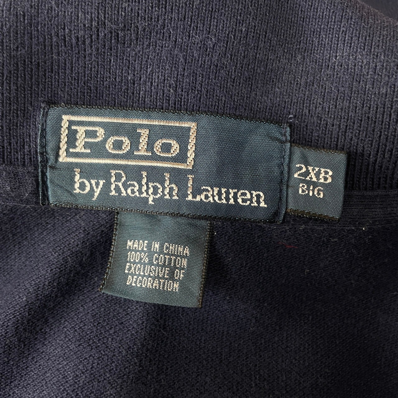 ビッグサイズ Polo by Ralph Lauren オールドラルフローレン 鹿の子 