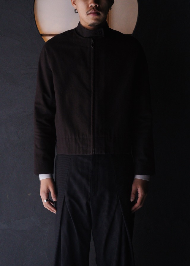 HERMÉS by Martin Margiela zip up cotton jacket