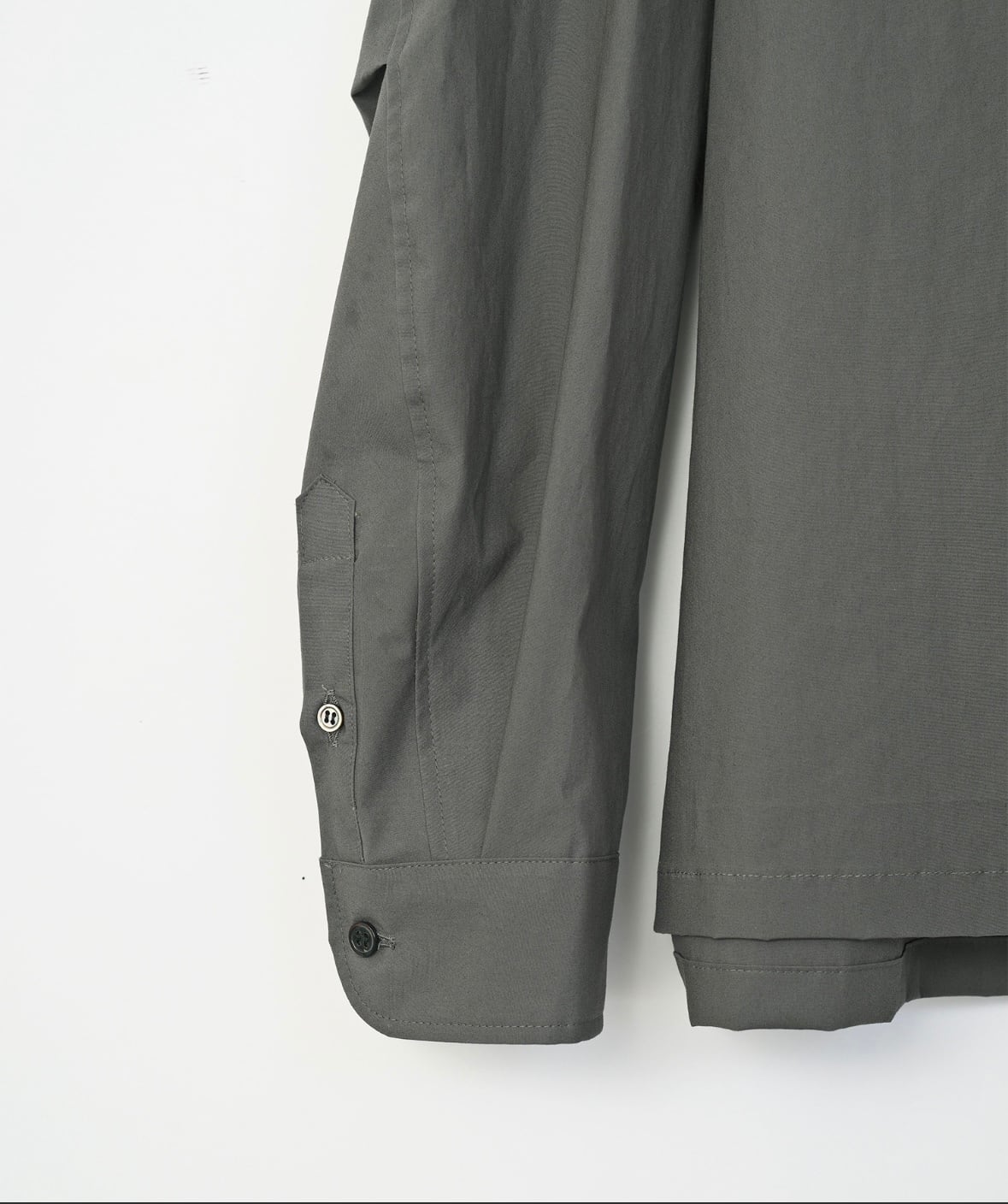 VICTIM : OPEN COLLAR BIG SHIRT VTM-25-S-003 C/# GRAY SIZE L | id
