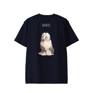 オールド・イングリッシュ・シープドッグ　バックデザインTシャツ