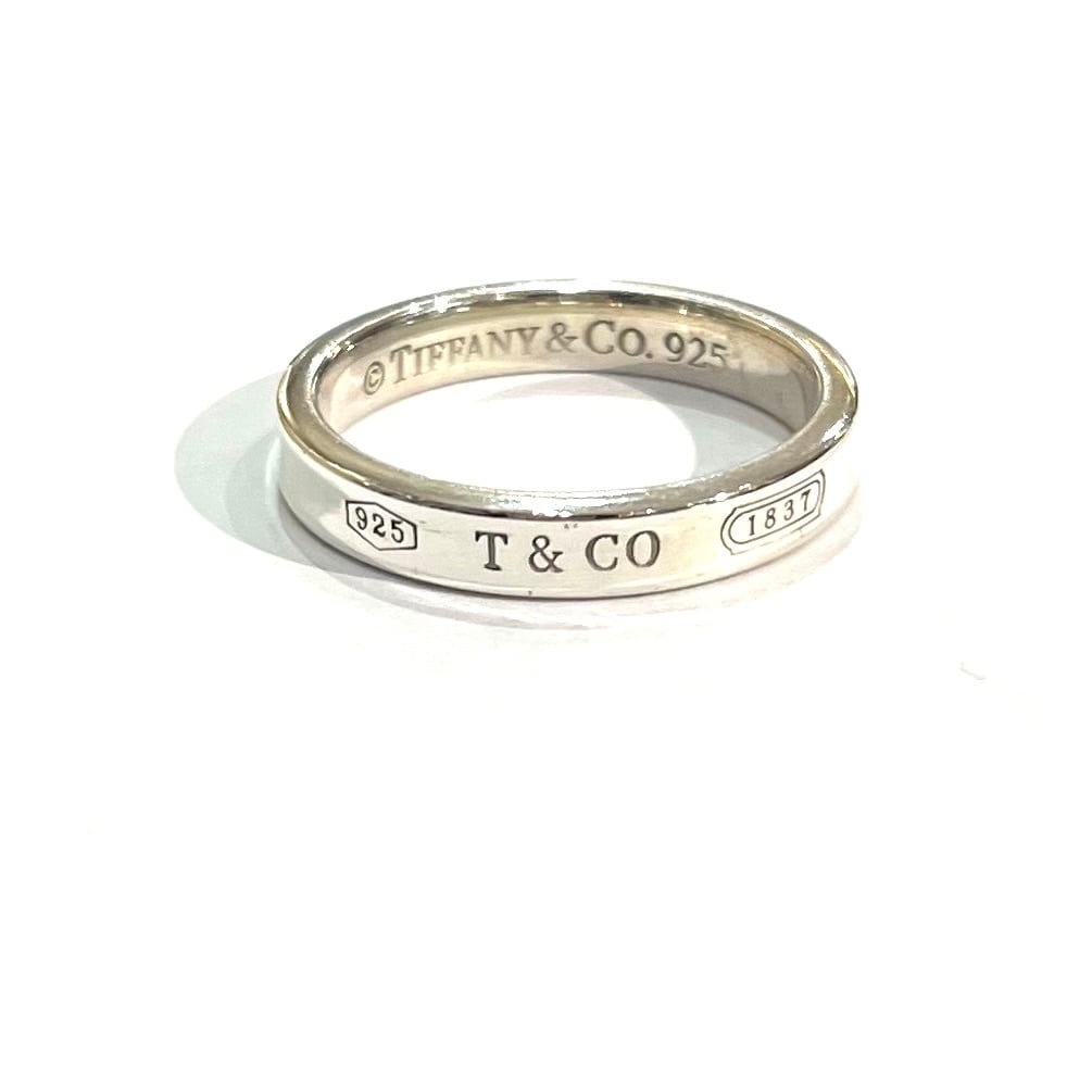 TIFFANY&CO】2106 T&CO ナローデザインシルバーリング 19.5号