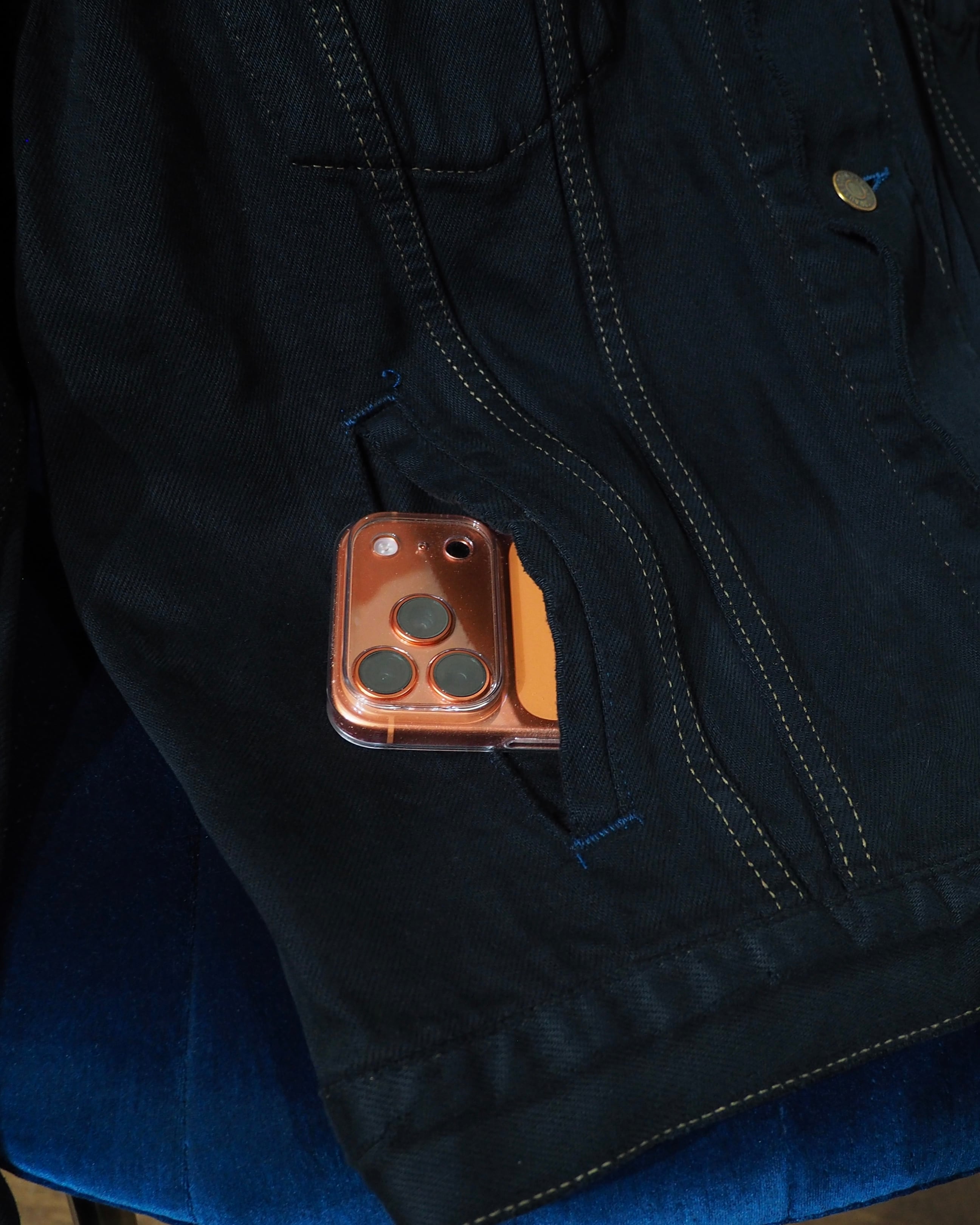 " 襤褸 - Levi's " Beautiful Aging × Over Dyed Vintage Tracker Jacket