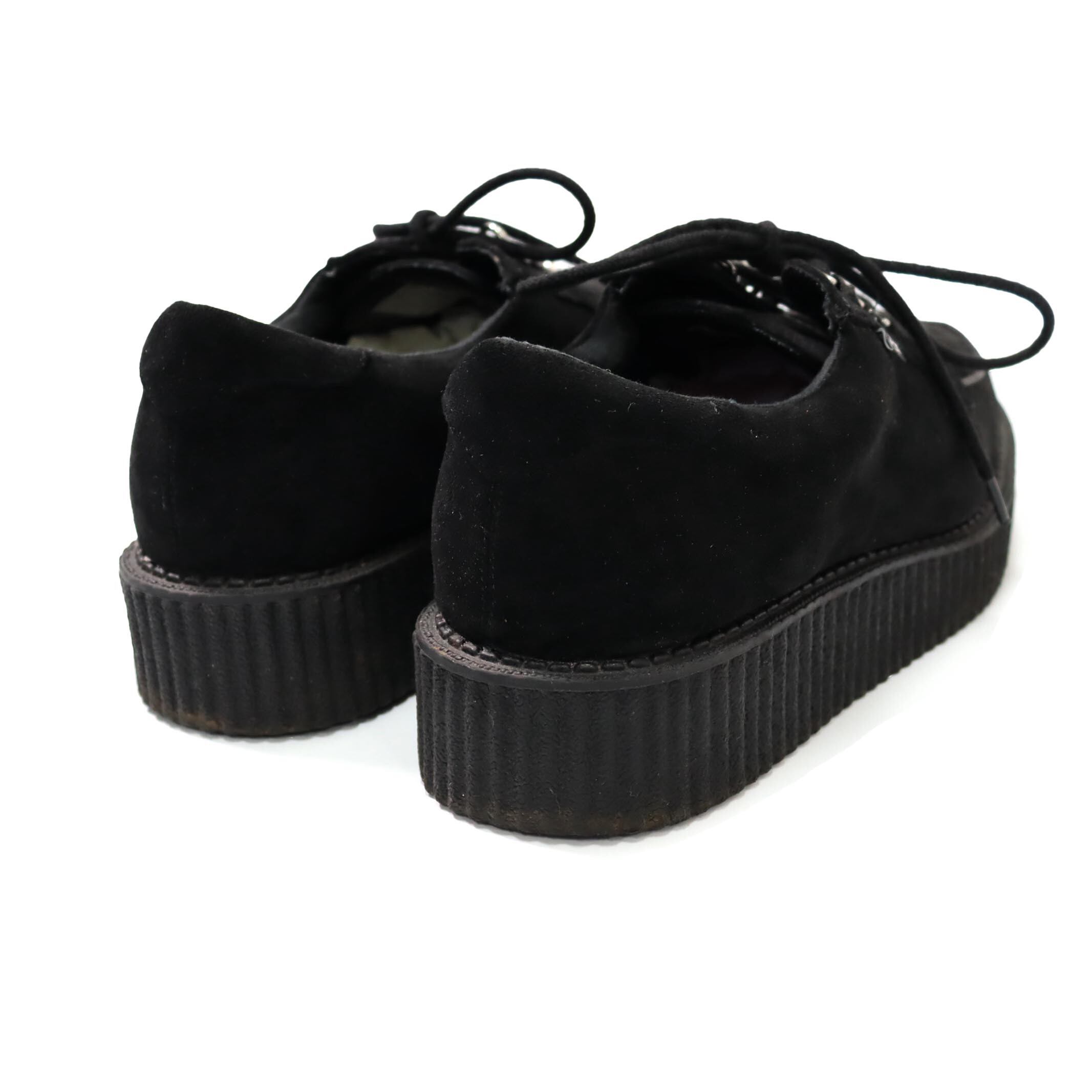 [10] 20' TUK ANARCHIC Suede Creepers Black mongos