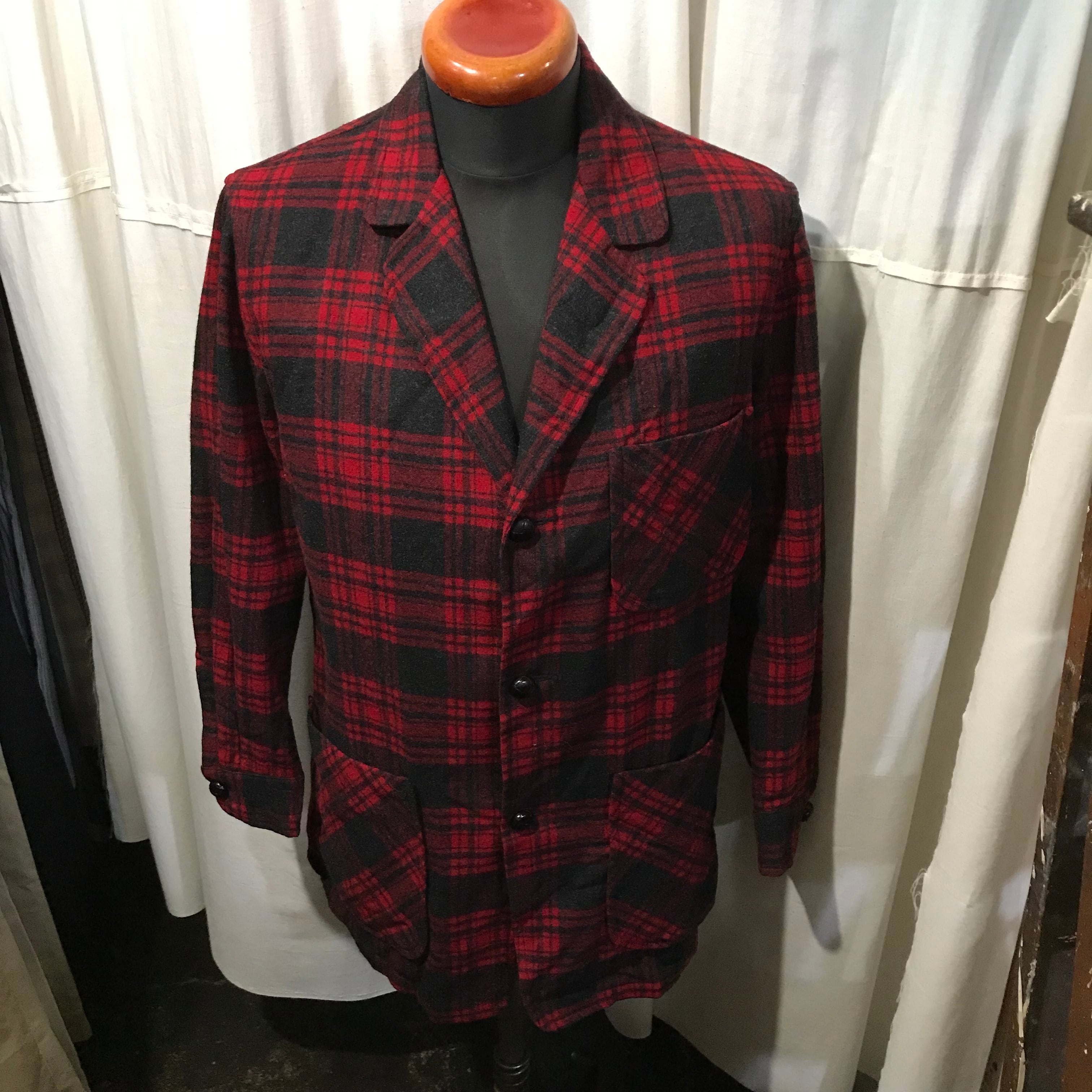 50's vintage Pendleton ペンドルトン ウールシャツジャケット メンズM
