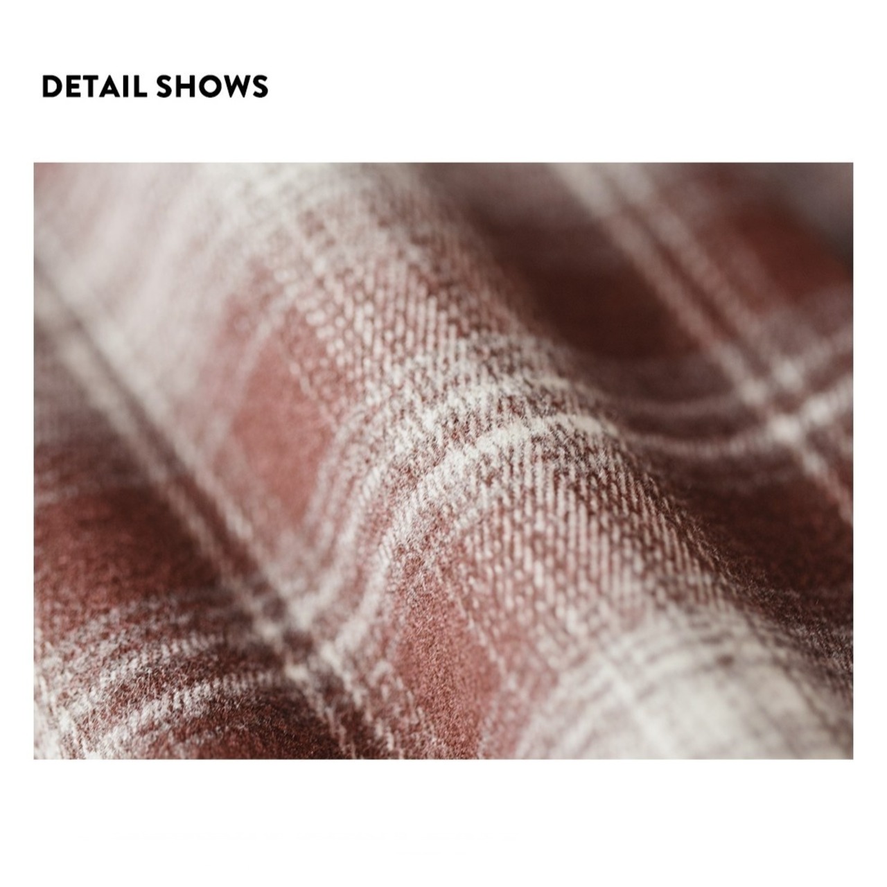 Reddish Brown Plaid Shirt / レディッシュ ブラウン チェック シャツ