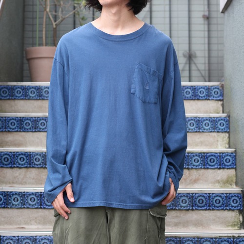 USA VINTAGE NAUTICA POCKET OVER LONG SLEEVE T SHIRT/アメリカ古着ノーティカポケットン長袖オーバーカットソー