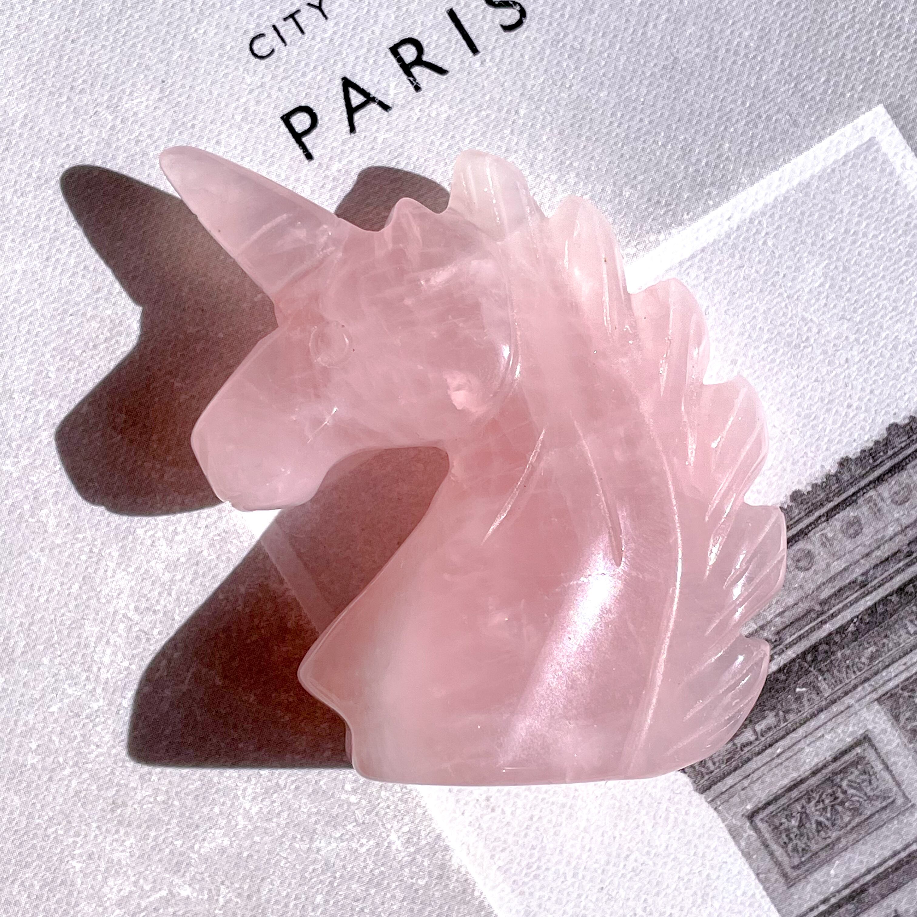 Rose Quartz Unicorn 2✧ ローズクォーツ