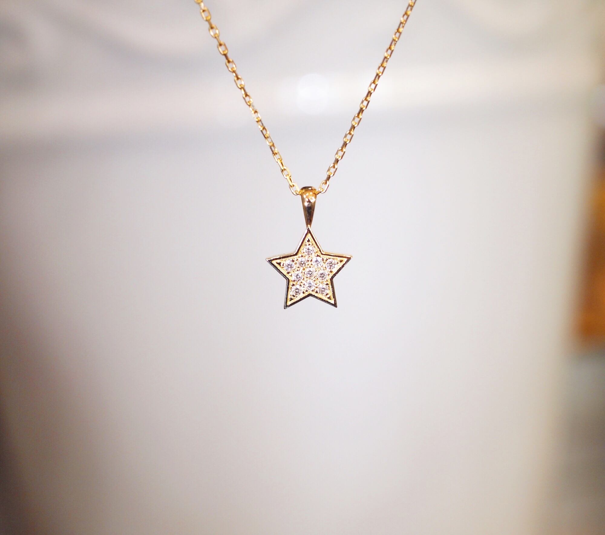 ⭐k18wg⭐ネックレス⭐ 喜平 ネックレス K18 トリプル 8面 17g 42cm 造幣局検定マーク(ホール