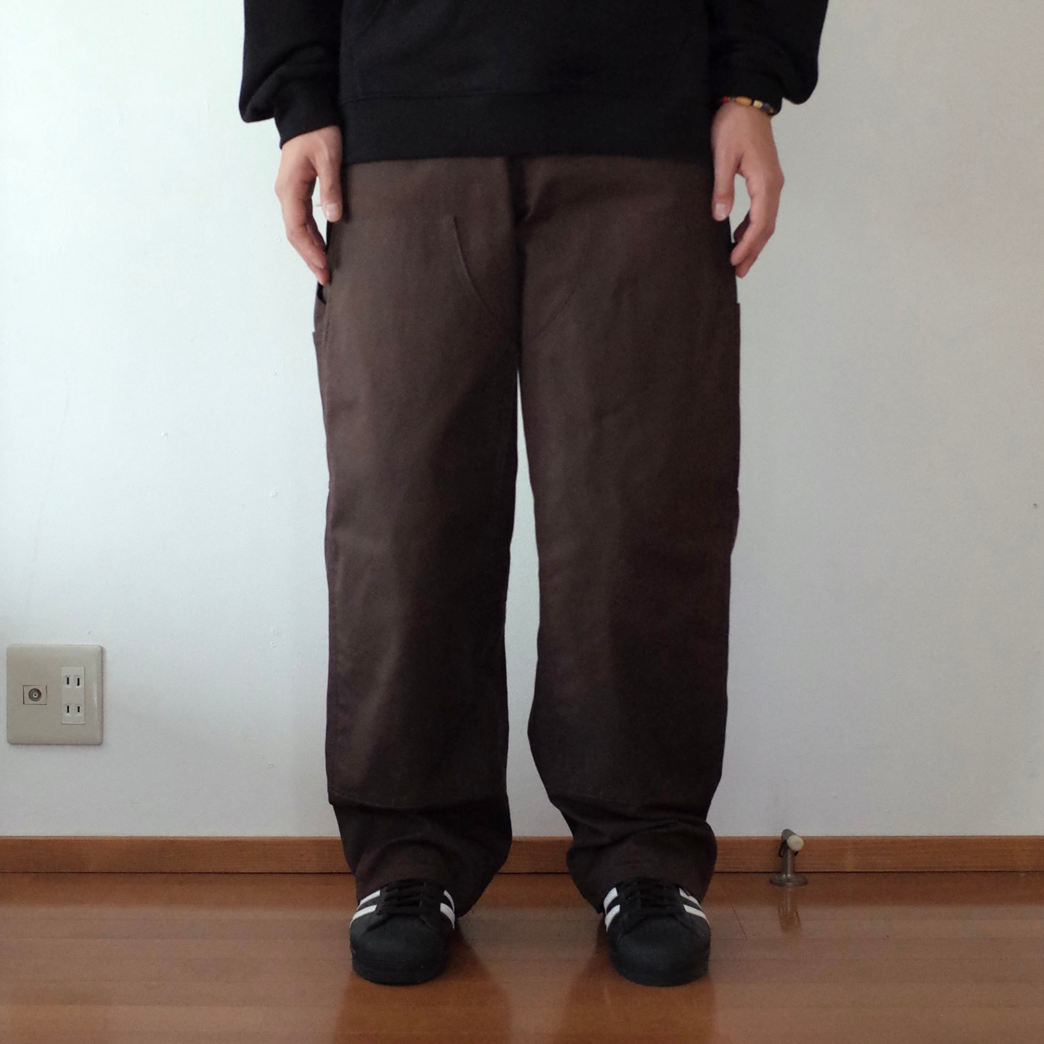 SO ORIGINAL DOUBLE KNEE PAINTER PANTS (WHITE) | SO SHOP & HOSTEL