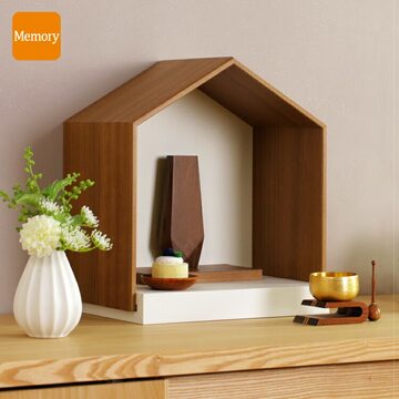 ミニ仏壇「つかさ」漆塗りワイン色仕上げ 国産品 | PAY ID