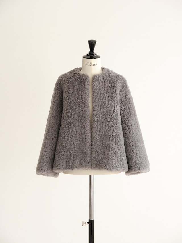 WOOL PILE SHORT COAT 25FW26