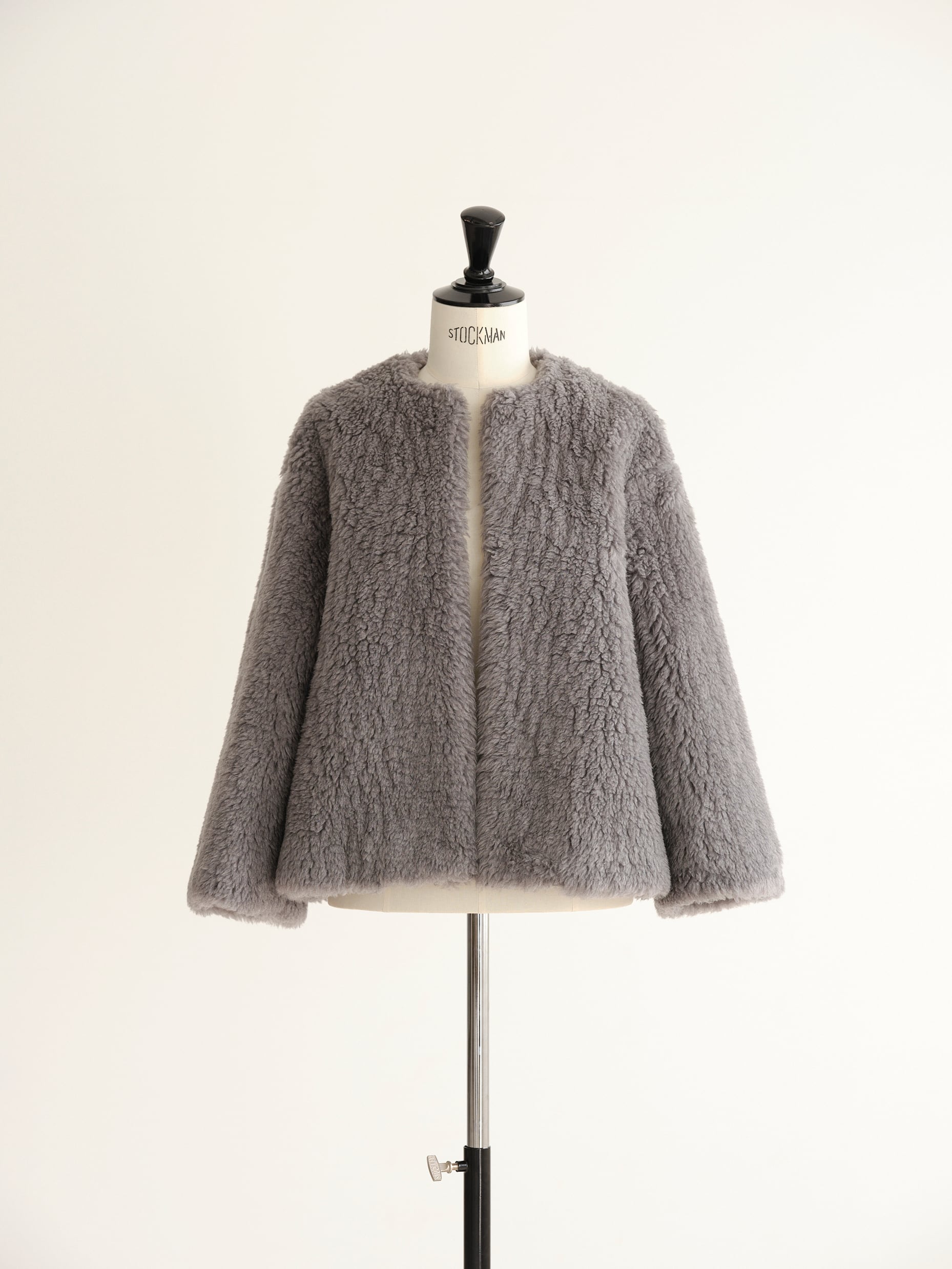 WOOL PILE SHORT COAT 25FW26