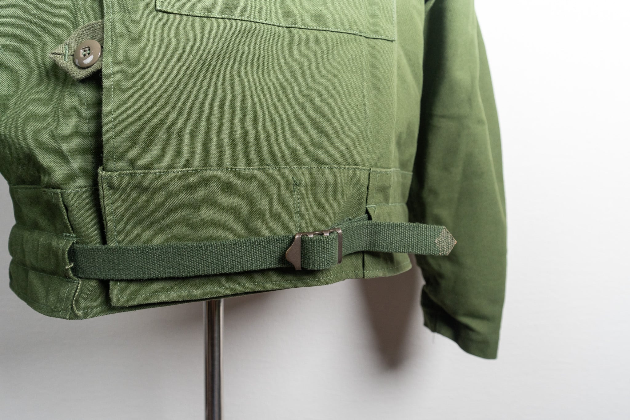 DEADSTOCK】60-70's Swedish Army Motorcycle Jacket DEADSTOCK】60-70's Swedish Army Motorcycle Jacket