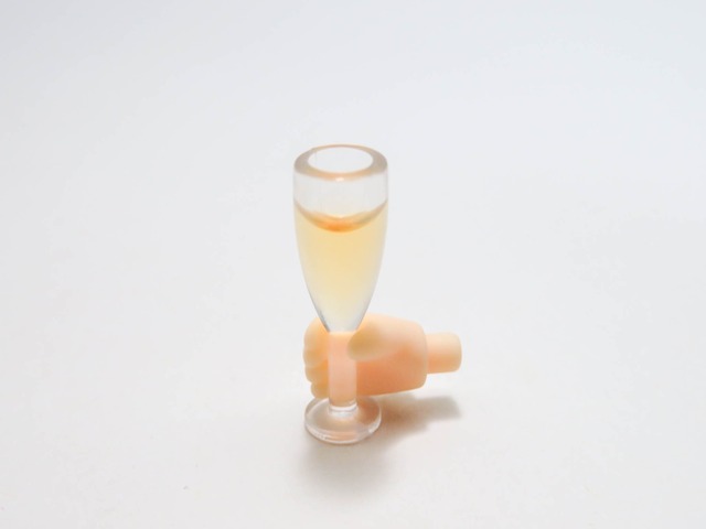 再入荷　予約キャンペーン【第1弾】小物パーツ シャンパン　ねんどろいど