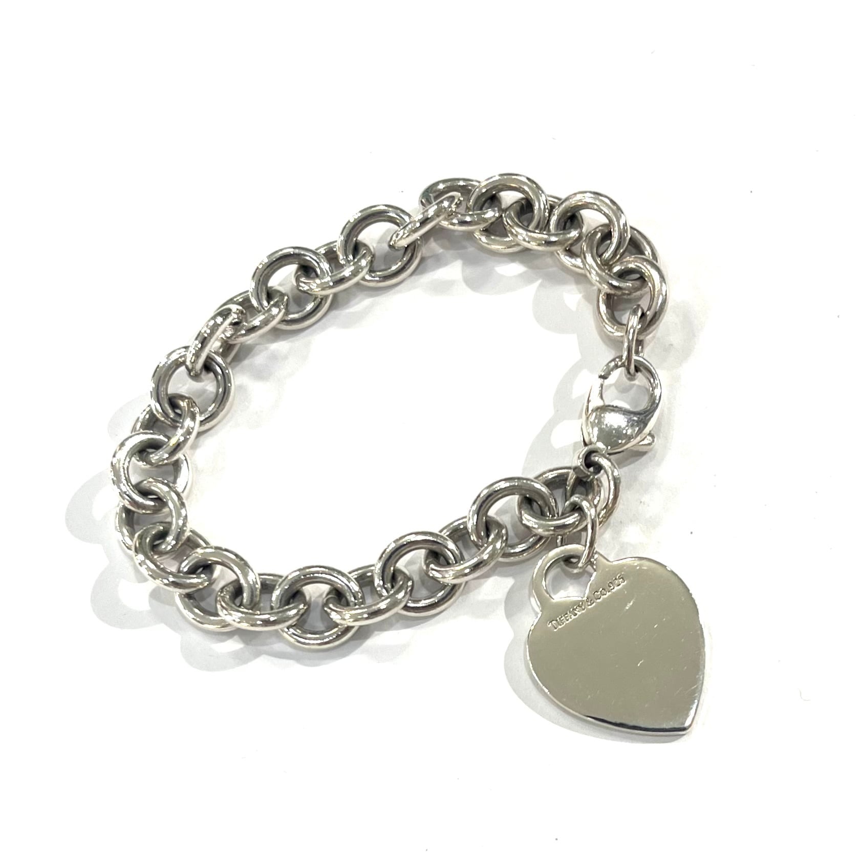 TIFFANY&CO. 】2750 ティファニーハートタグブレスレット シルバー925