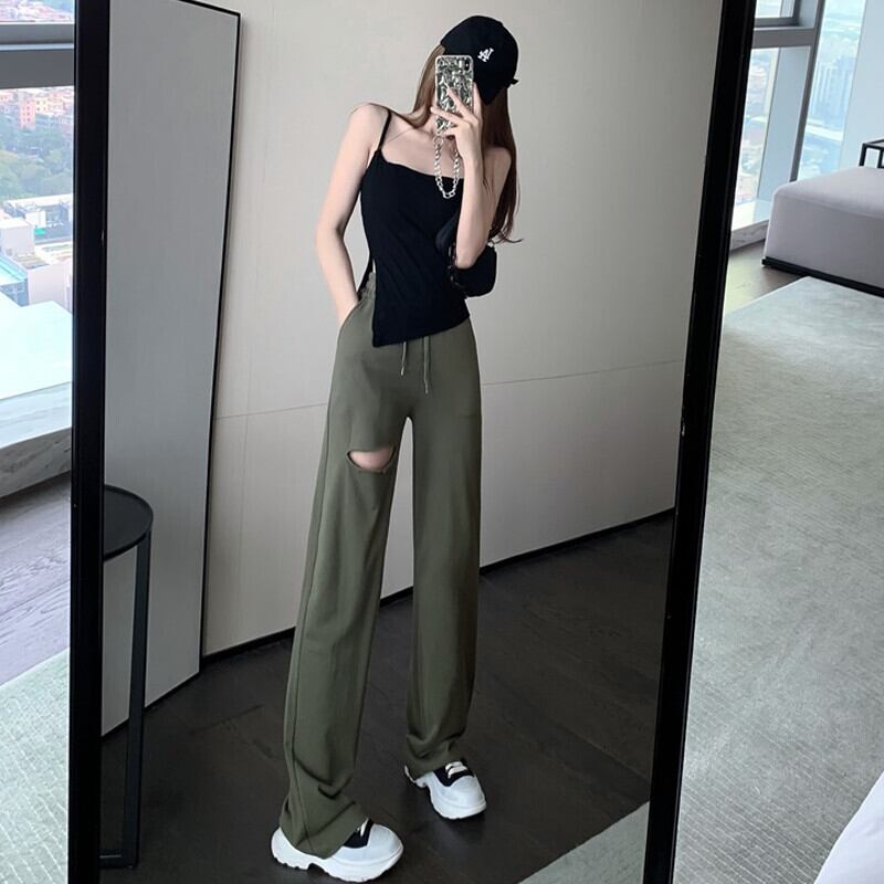 トップス ハイウェストパンツ カジュアルサマー 夏物 ガールズファッション56358659957