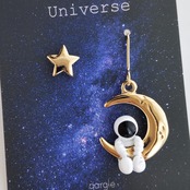 新品　ガーグル　月面着陸 ピアス ゴールド 　ユニバース　宇宙　月 177313161.jpg?cmsp_timestamp=