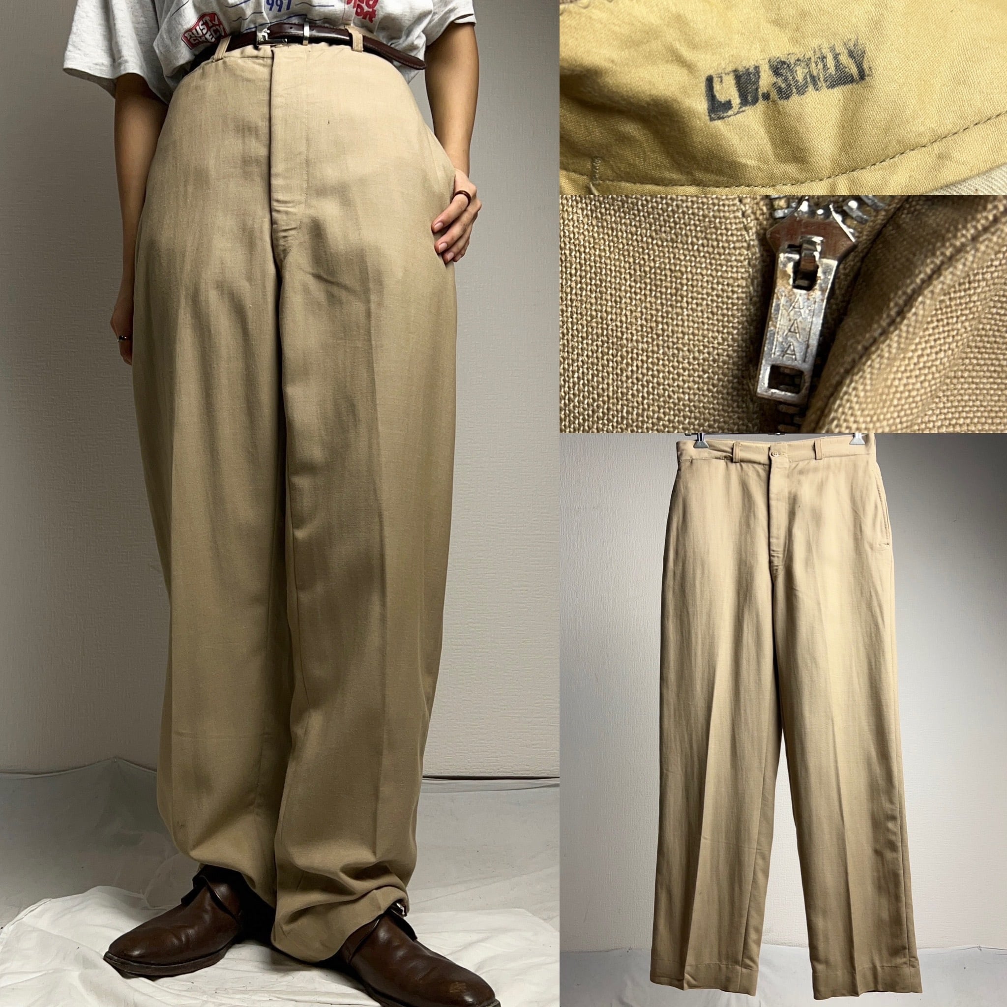 50's~60's U.S.Military Slacks 50年代 60年代 スラックス 50's~60's U.S.Military Slacks 50年代 60年代 スラックス