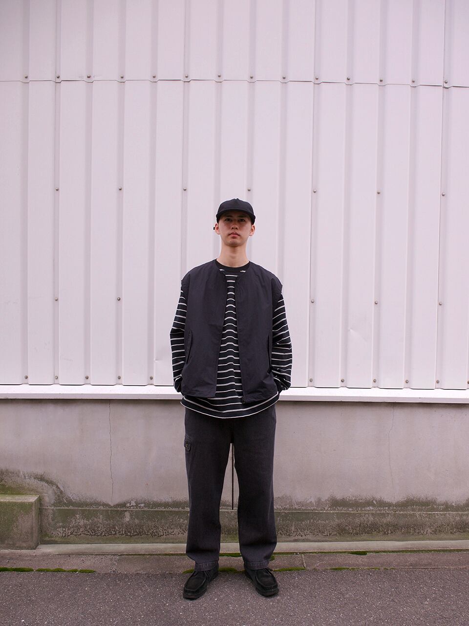 PWA, LINEN MIX DENIM TROUSERS | not wonder store