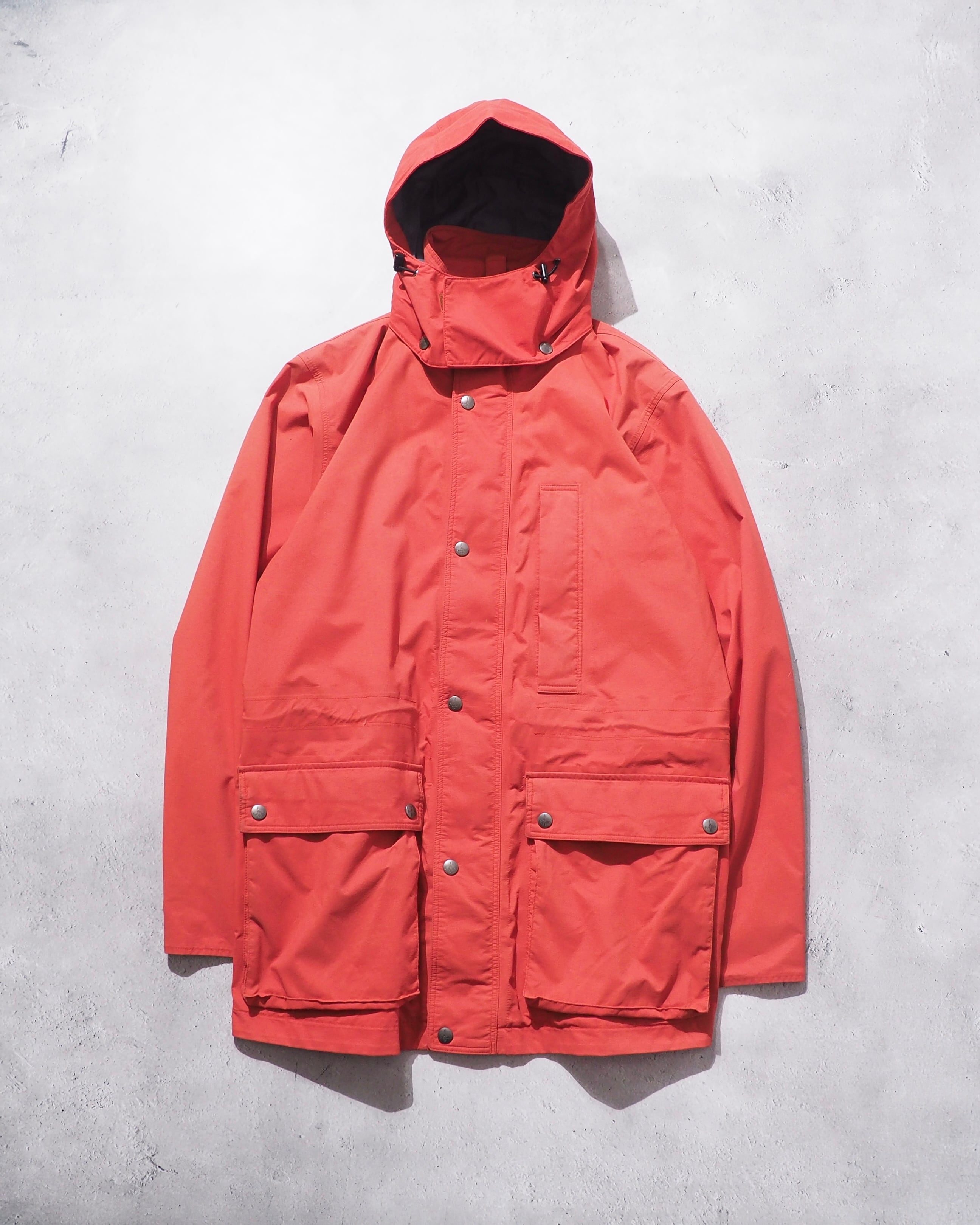 " Fox Fire - GORE- TEX " Carrot Orange color Technical nylon jacket