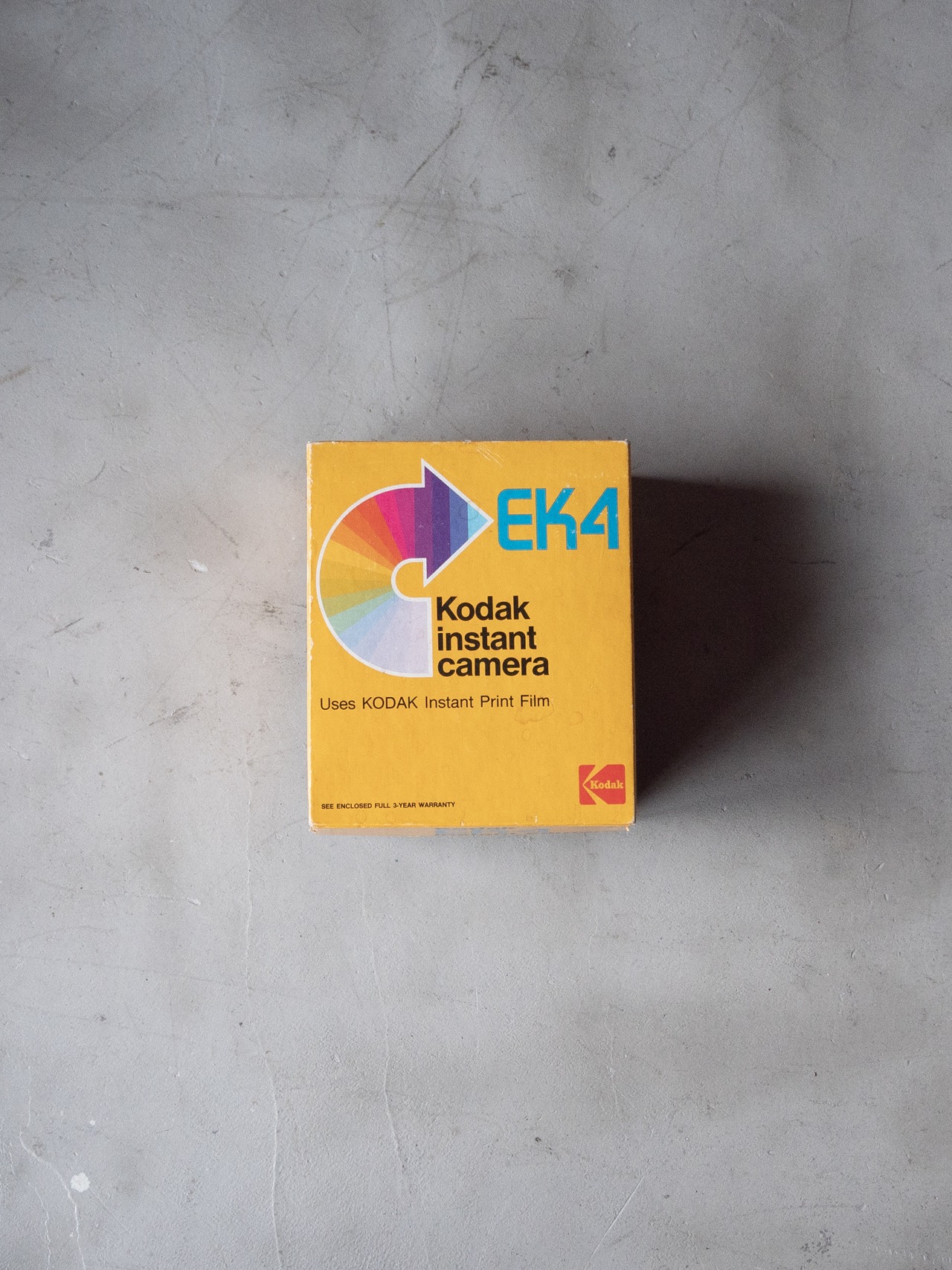 "Kodak" '70s vintage EK4 instant camera