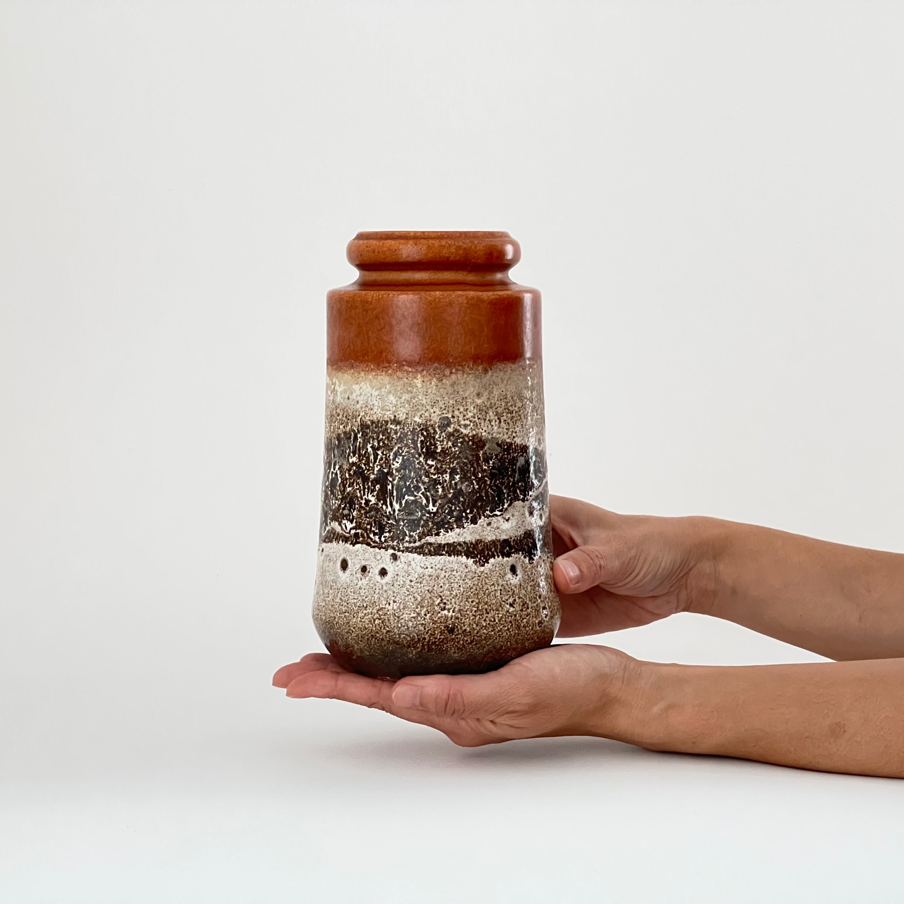 Fat Lava 花瓶 | Scheurich 549 21 | PolePoleDecor｜Vintage Vase 専門店