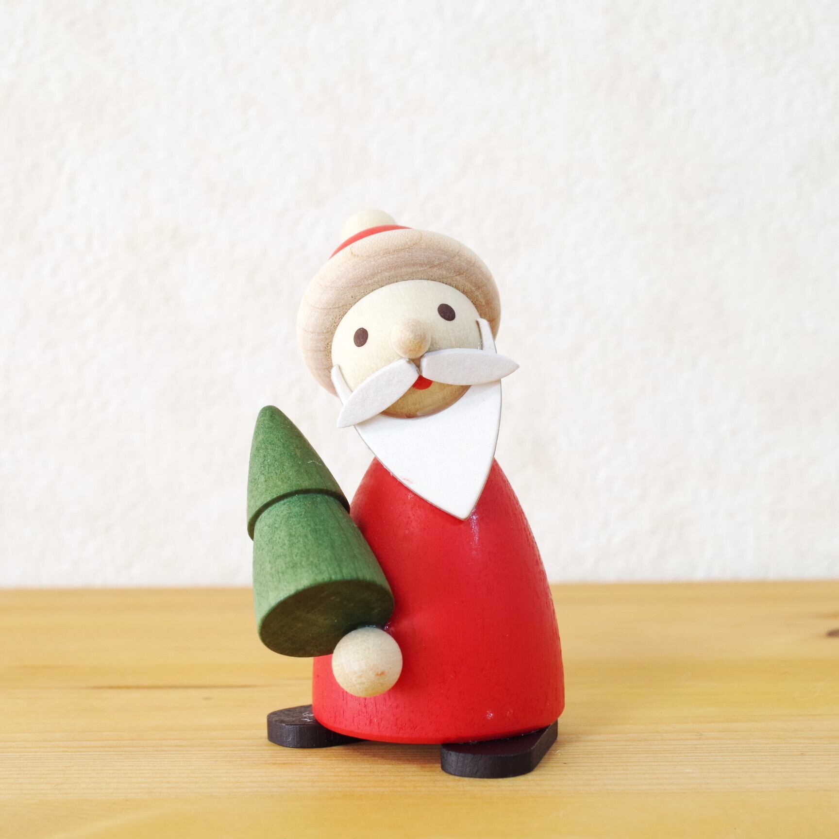 ヘニッグ サンタとツリー | 木のおもちゃ専門店 おもちゃ箱 イカロス