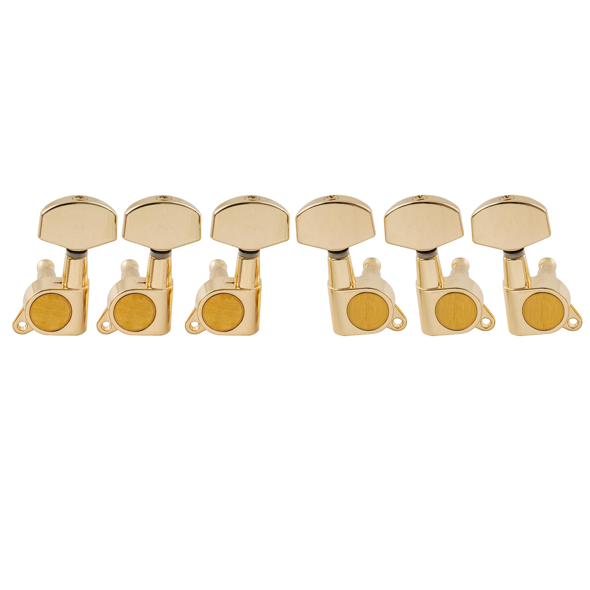 VARIOUS ANODIZED PICK GUARD SERIES - 11 holes ST-type - Gold