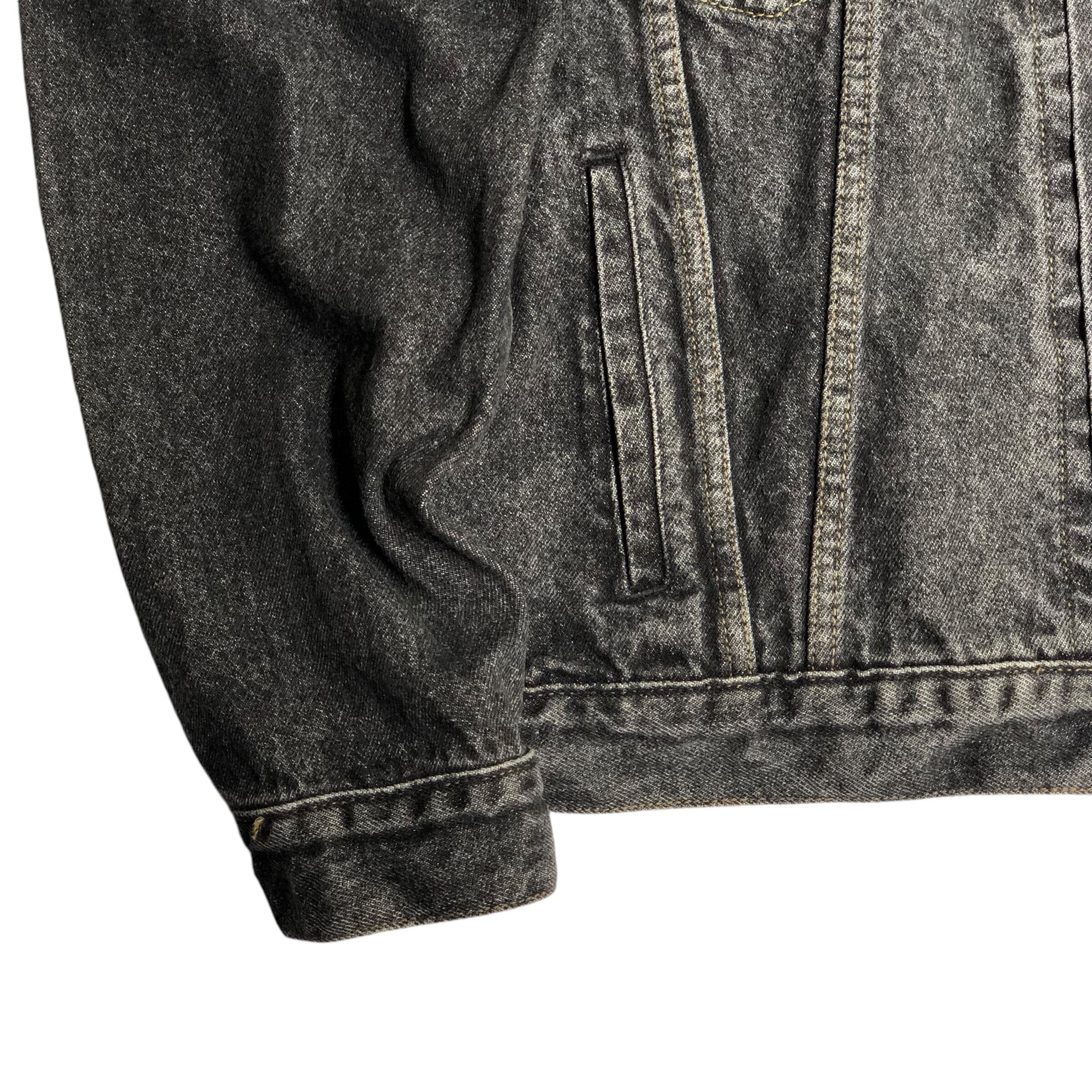LEVI'S】 ユーロリーバイス 先染め ブラックデニムジャケット LEVI'S】 ユーロリーバイス 先染め ブラックデニムジャケット