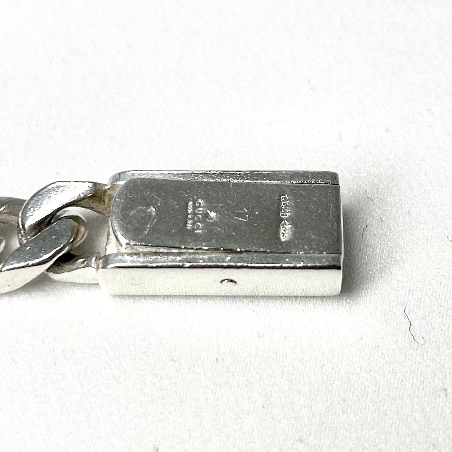 GUCCI 喜平チェーン ブレスレット シルバー925 グッチ | 2122 