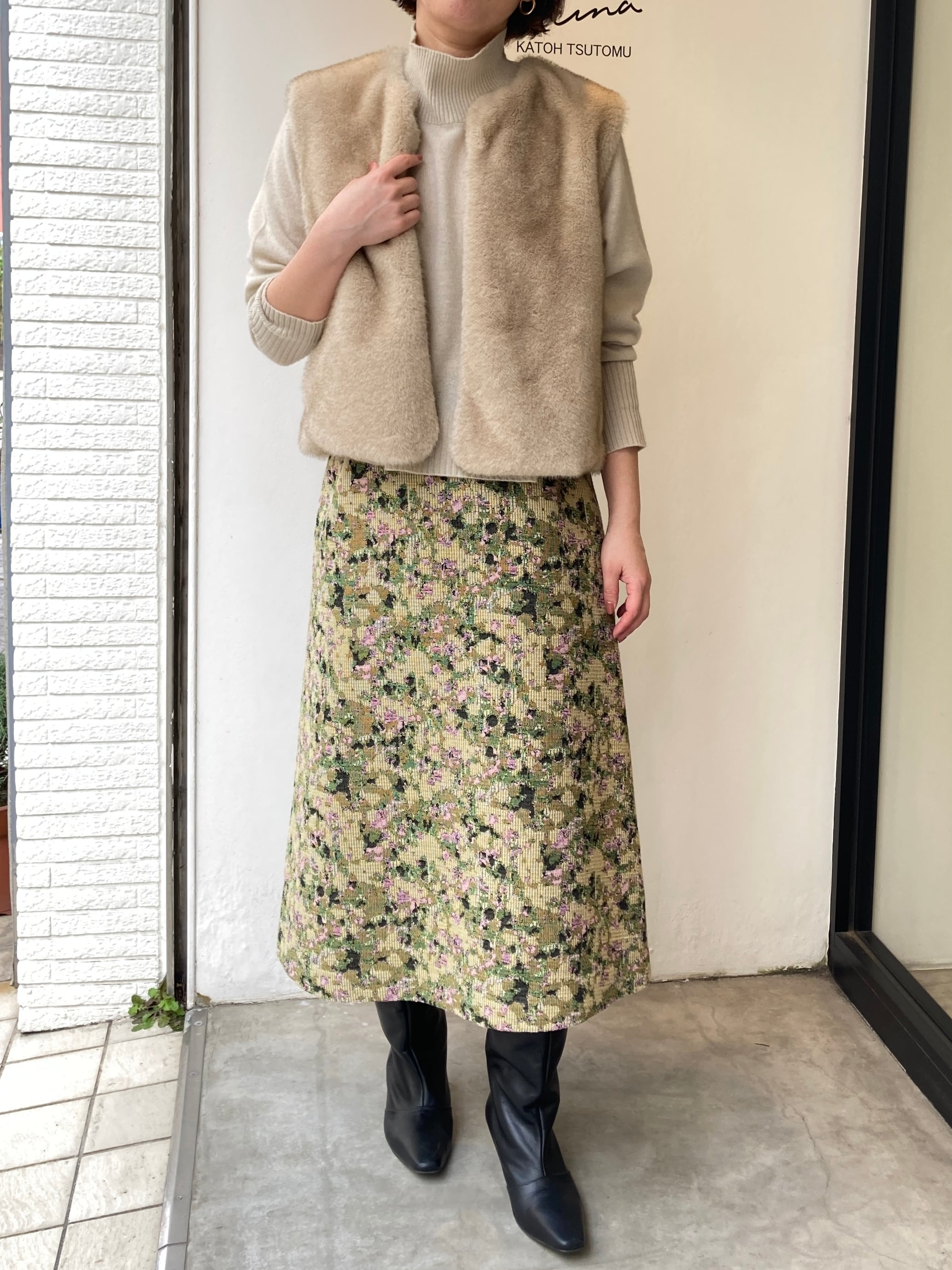 Cucina KATOH TSUTOMU クチーナ　羊皮　ジャケット　レディース レザーBIGポケジャケット（その他アウター）｜Kastane（カスタネ）の