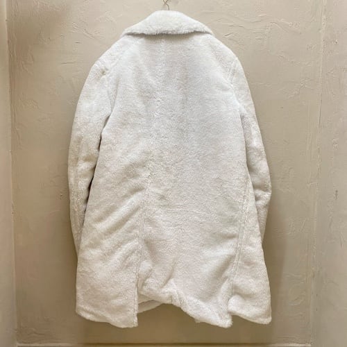 COMME des GARCONS HOMME PLUS コムデギャルソン オム プリュス 18AW White shock期  フェイクファーピーコート PB-C014【代官山09】 | ブランド古着Brooch powered by BASE