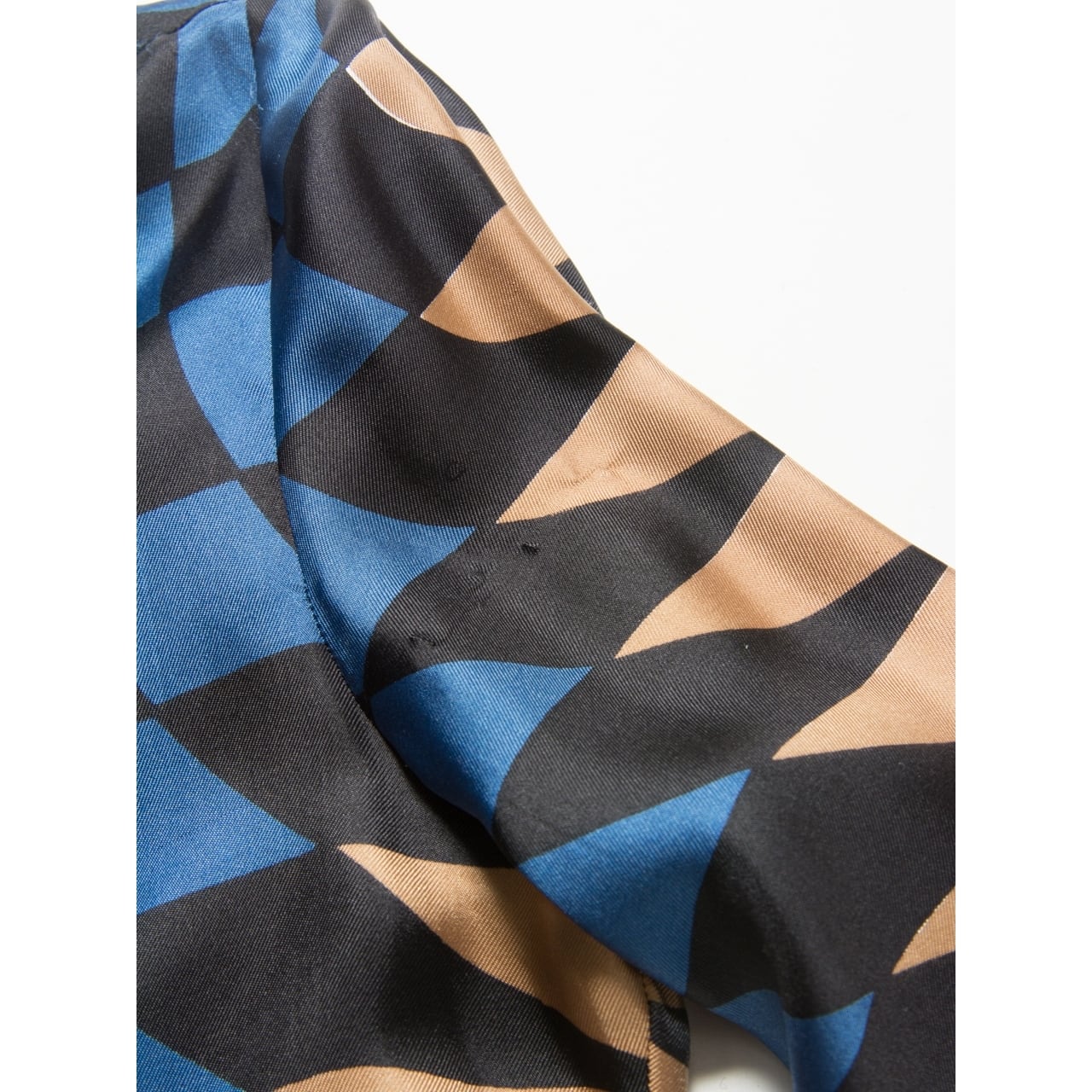 【LANVIN BOUTIQUE】Made in France silk shirt(フランス製 ランバンブティック シルクシャツ)8d