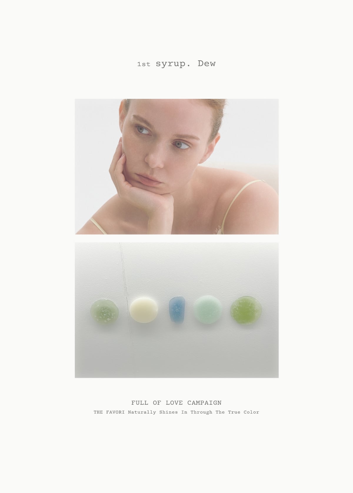 THE FAVORI × JENNY〉DEW SYRUP COLLECTION | THE FAVORI JAPAN