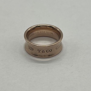 ティファニー TIFFANY&CO 1837 リング 7号 ルベドメタル 希少