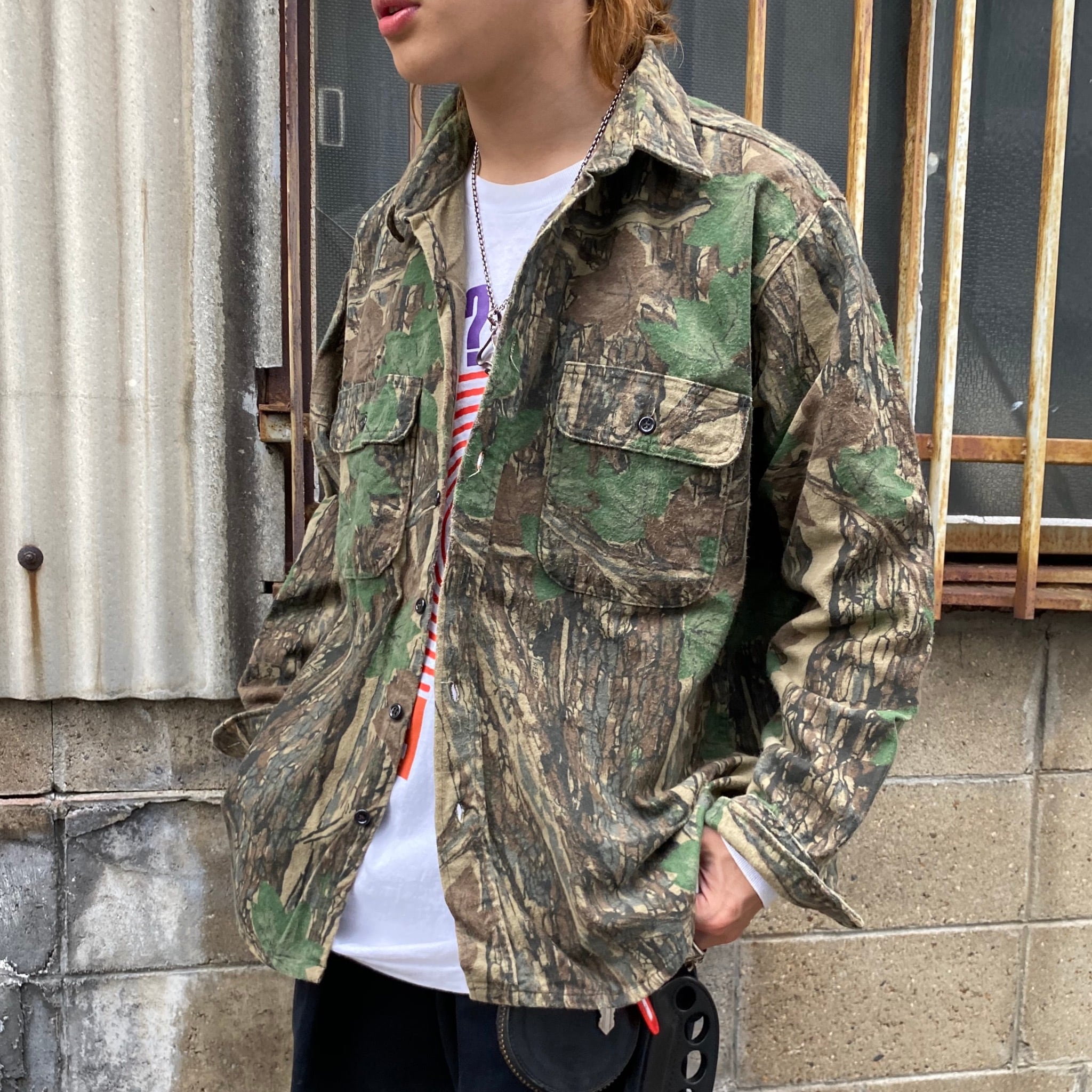 90年代 90s WINCHESTER TREBARK ツリーバーク リアルツリーカモ 総柄 