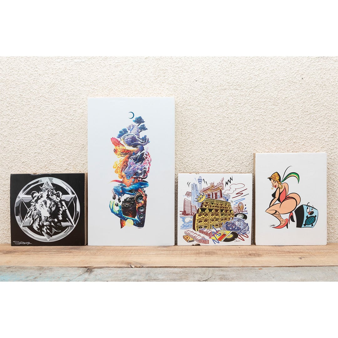 レゲエ　絵画 期間限定]横浜レゲエ祭Art Areaコラボレーション_Kensuke Takahashi