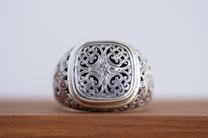 Mediterranean Round Shape Ring