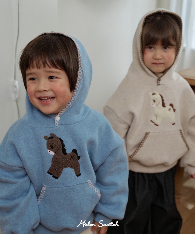 〚予約〛pony hood <kids>