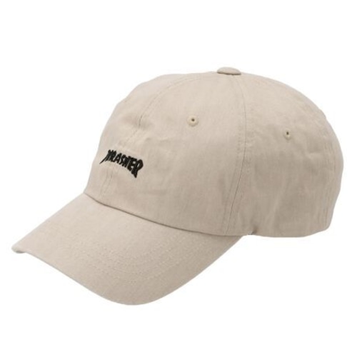 THRASHER (スラッシャー) 6パネル ローキャップ グレージュ THR-C01