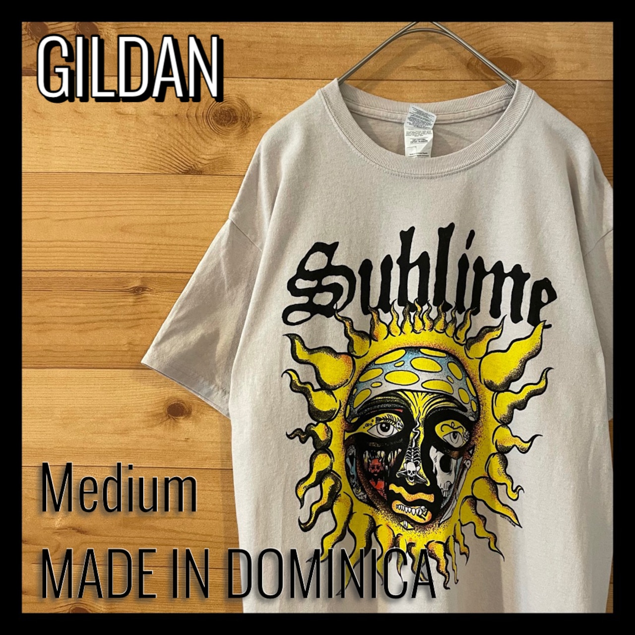 【GILDAN】sublime バンドTシャツ M サブライム バンt ロックt