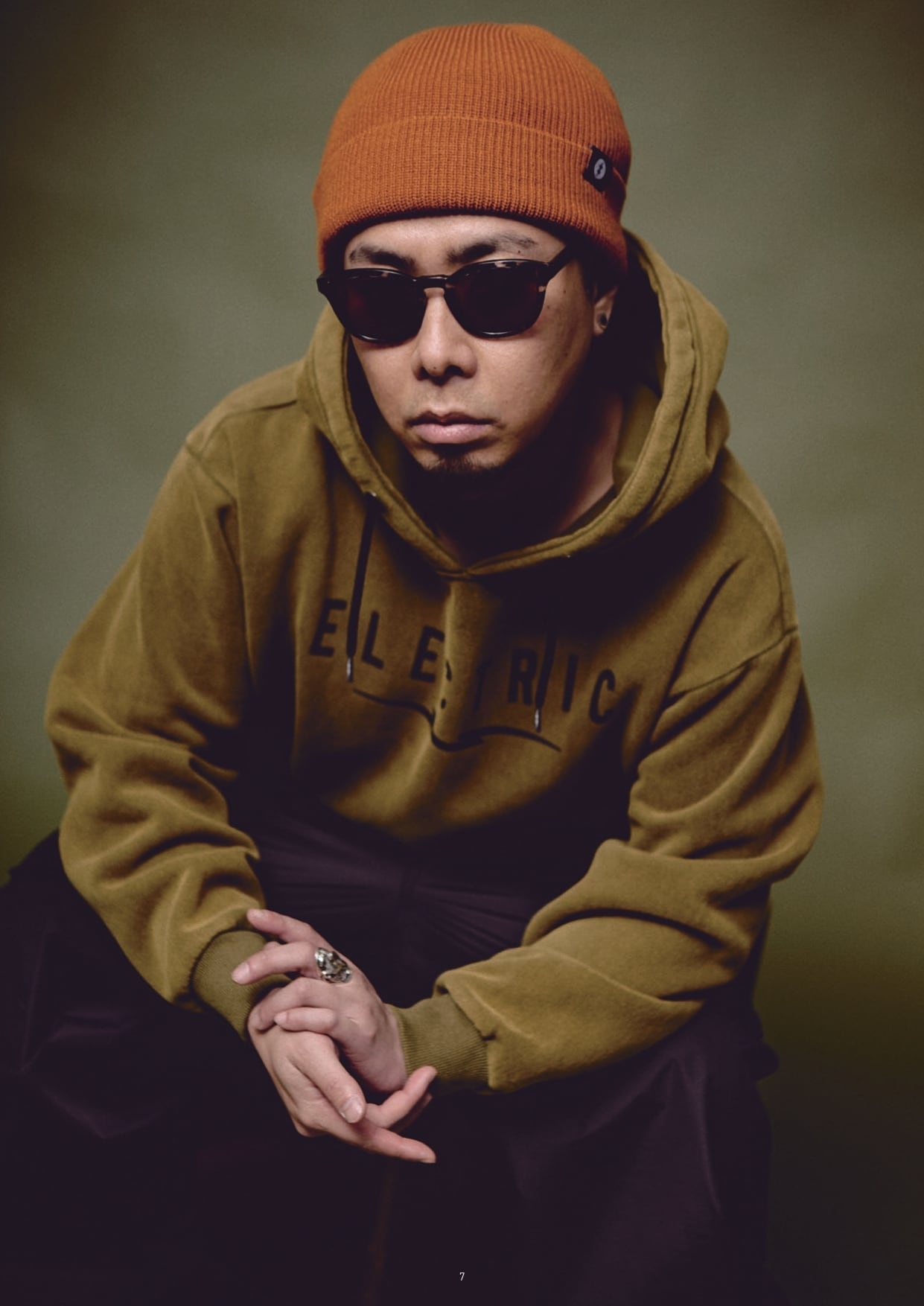 ELECTRIC（エレクトリック）- UNDERVOLT ACID HOOD （BK、OLV