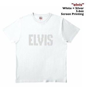 "elvis" #08 -White × Silver-