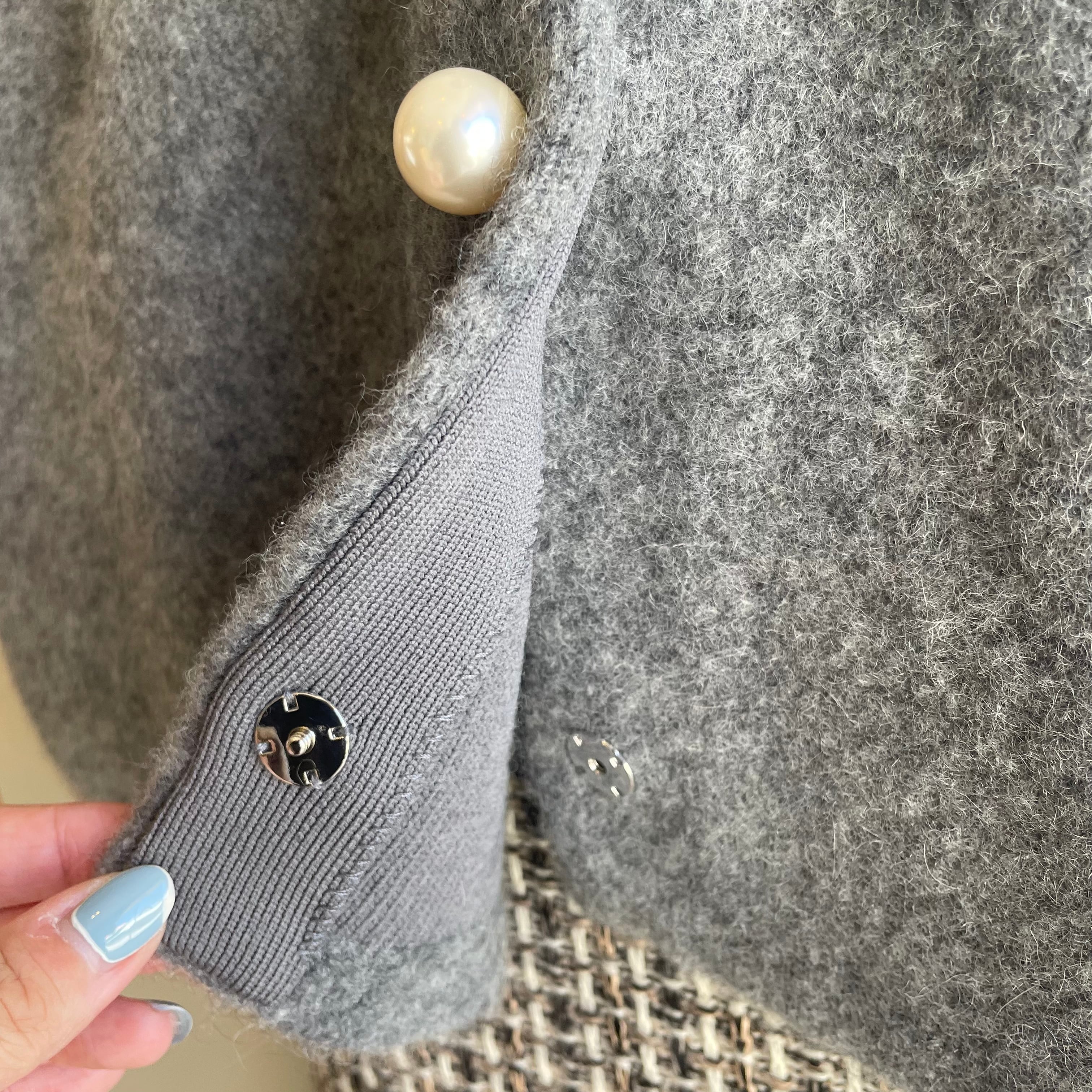 CYNICAL】パールボタンダブルフェイスカーディガン | valance 福井