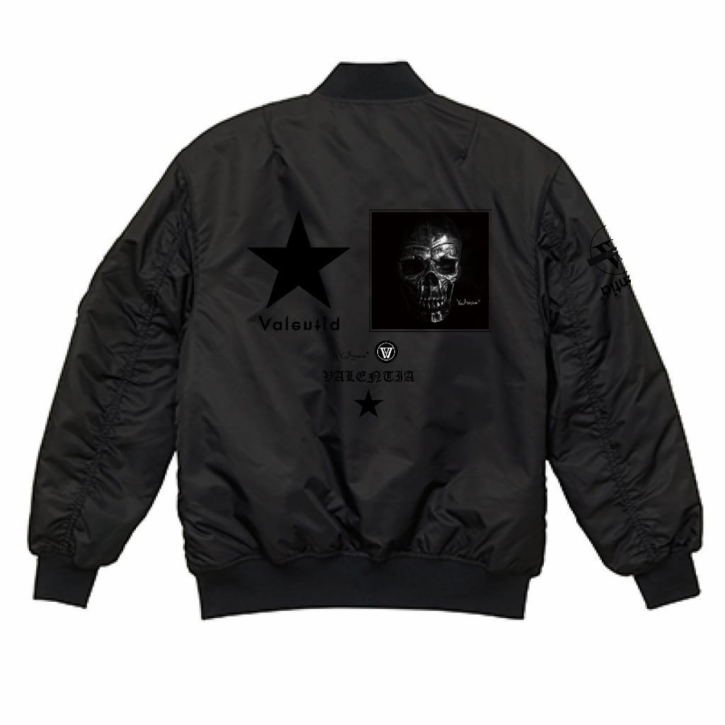 （両面印刷）United Athle タイプ MA-1 ジャケット（中綿入）