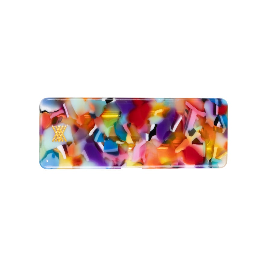 【 Repose AMS 26AW 】 squarded hair clip / marble MBL