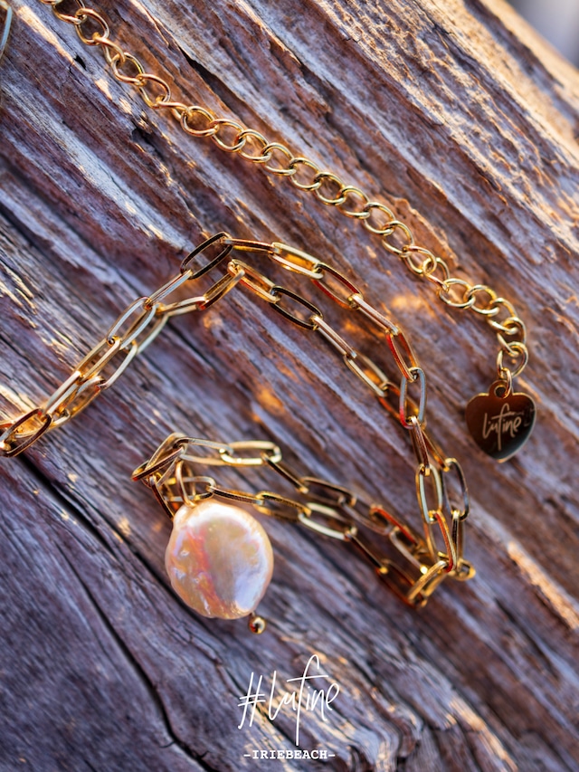【#lufine】baroque pearl  necklace