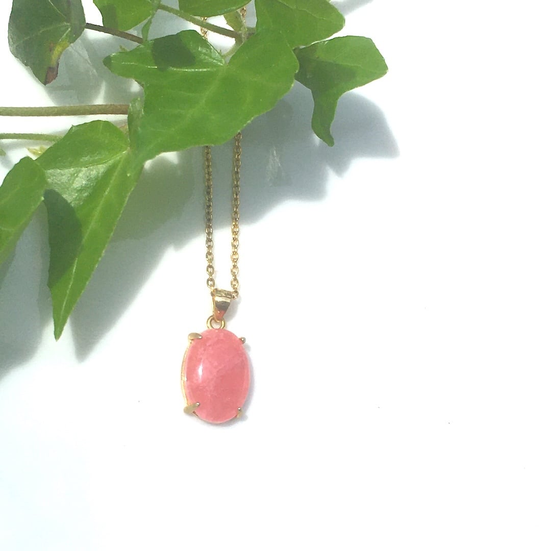 【一点物】✦⋆.·Eternal Rose ─ インカローズの14kgfネックレス⋆.·StarFlowerGallery
