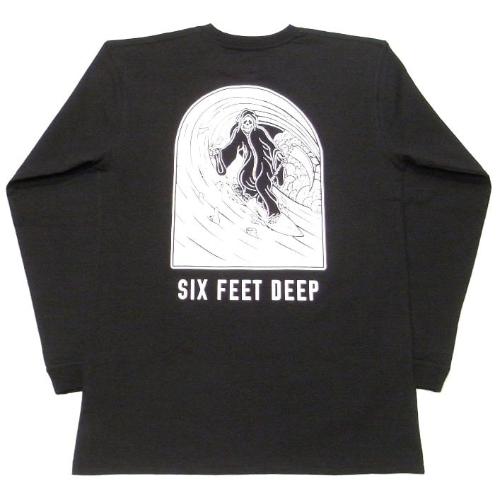 ロングスリーブTシャツ / LURKING CLASS(ラーキングクラス) / SIX FEET DEEP L/S TEE(ST19ST02)